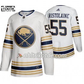 Buffalo Sabres Trikot Rasmus Ristolainen 55 50th Anniversary Adidas 2019-2020 Weiß Authentic - Kinder